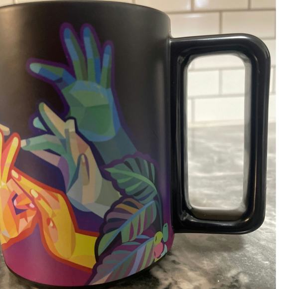 Starbucks Coffee Co Seattle WA 2021, ASL American Sign Language Mug - Picture 5 of 6
